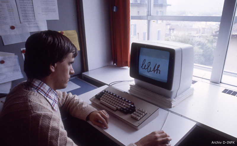 Lilith in use, 1981. Source: Archive D-INFK.